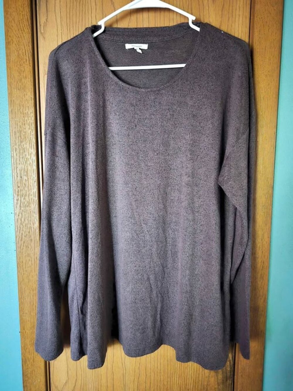 Size XL Maurices Purple Long Sleeve Shirt Top
